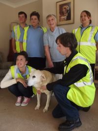 World Sight Day Oct 2014 The group at brenda's home 069